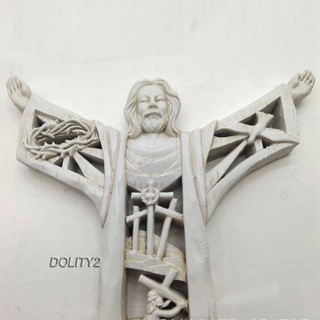 [Dolity2] รูปปั้นพระเยซู สําหรับตกแต่งบ้าน