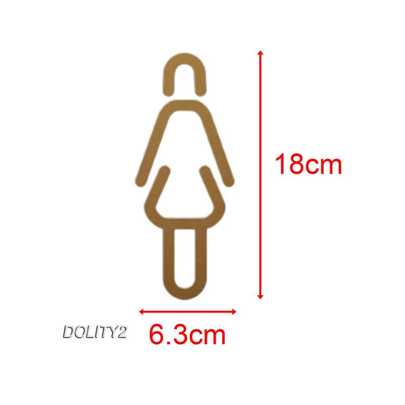 dolity2-สติกเกอร์ป้ายสัญลักษณ์-wc-น้ําหนักเบา-สไตล์เรโทร-สําหรับติดตกแต่งห้องน้ํา-ร้านอาหาร-บาร์