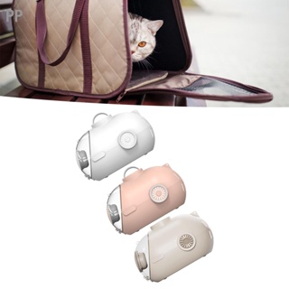 PP Space Capsule Cat Carrier Breathable 24L พื้นที่ขนาดใหญ่แบบพกพาไหล่เดี่ยวมือถือแมวพกพากระเป๋าสำหรับแมวลูกแมว