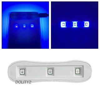 [Dolity2] โคมไฟเรซิ่น LED ขนาดเล็ก สําหรับซ่อมแซมกระจกรถยนต์