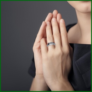 แหวนนิ้วมือ รูปกบน่ารัก สีเงิน สไตล์วินเทจ เครื่องประดับแฟชั่น สําหรับผู้หญิง
