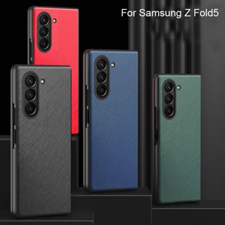 เคสโทรศัพท์มือถือหนัง PU แบบฝาพับ หรูหรา สําหรับ Samsung Galaxy Z Fold 5 4 3 2 5G Z Flip 5 4 Flip3 2 1 Fold5 Fold4 Flip5 Flip4