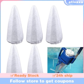 [Etivaxa] ถุงกรองฝุ่น สําหรับสระว่ายน้ํา 500 ชิ้น 5 ชิ้น