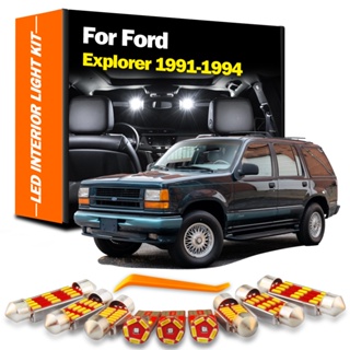 หลอดไฟ LED 11 ชิ้น สําหรับ Ford Explorer 1991 1992 1993 1994