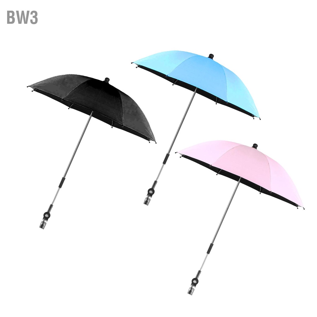 bw3-รถเข็นเด็ก-parasol-ป้องกันรังสียูวีหมุนฟรีร่มรถเข็นเด็กสากลที่ถอดออกได้