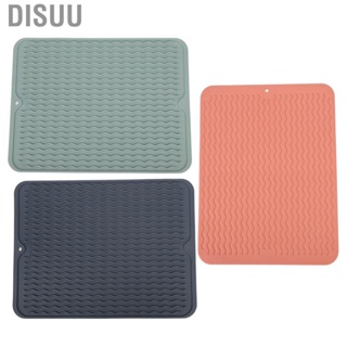 Disuu Silicone Dish Drying Mat Pad Non-Slip Rubber Kitchen  40 X 31cm KAu