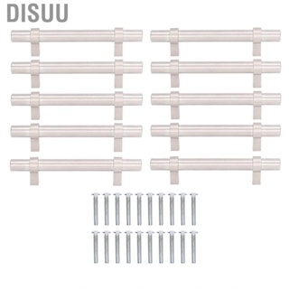 Disuu 10Pcs Steel Cabinet Pulls 201 Stainless Hollow Modern Design Durable US