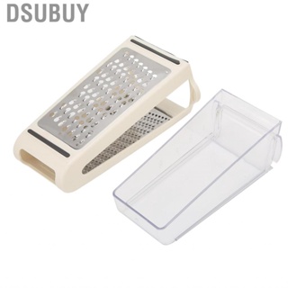 Dsubuy Cheese Grater Double Sided Removable Container ABS PS 22x13.5x8.5cm/8.7x5.3x3 HG