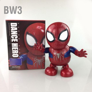 BW3 เต้นรำ Super Hero ของเล่น Action Figure Man หุ่นยนต์ของเล่นไฟเพลง Interactive ของขวัญเพื่อการศึกษาสำหรับเด็ก