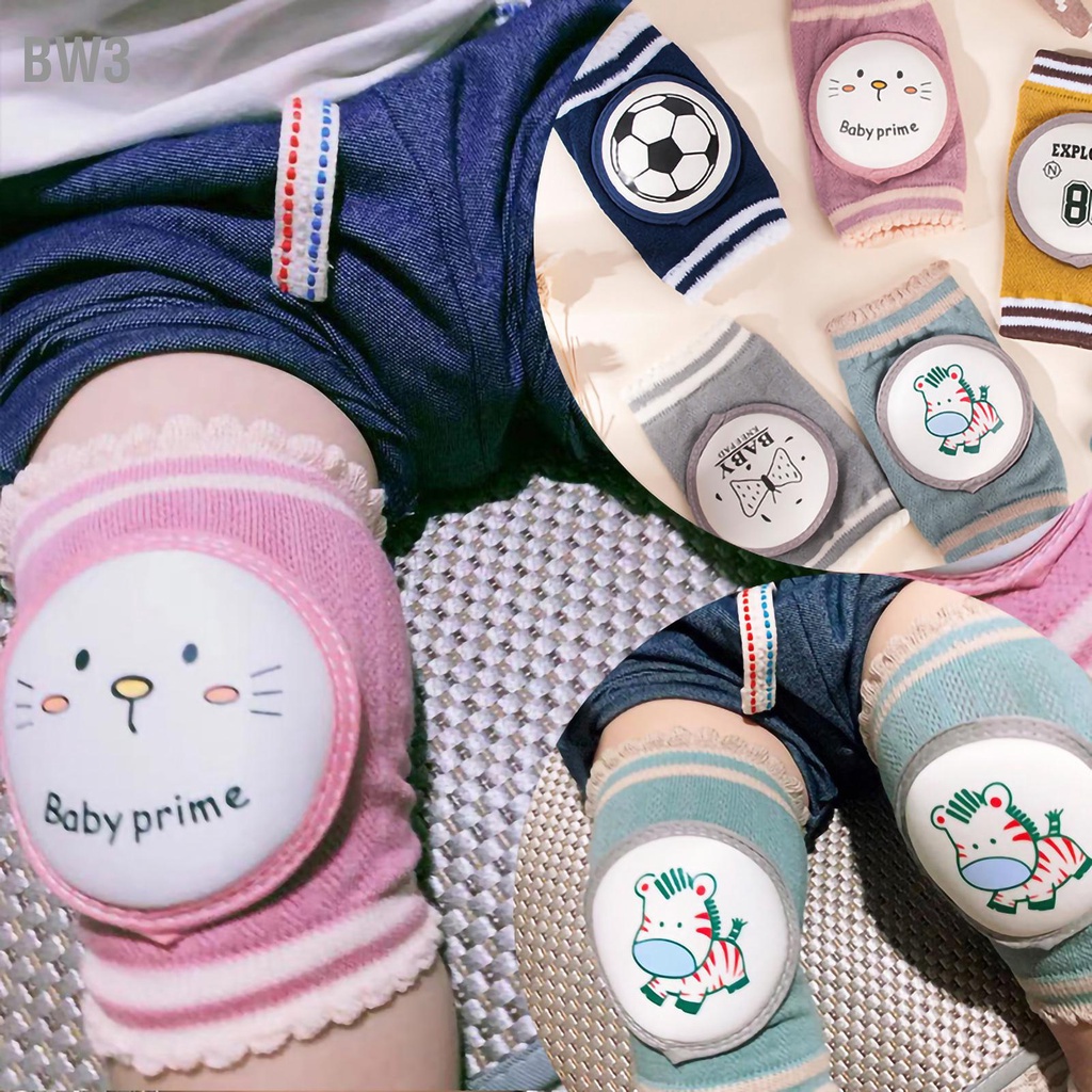 bw3-baby-kneepad-สบาย-ต่อต้าน-ผ้าฝ้ายเด็กวัยหัดเดิน-ป้องกันเข่าสำหรับเด็กทารก