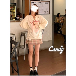 Candy Kids   เสื้อผ้าผู้ญิง แขนยาว แขนเสื้อยาว คลุมหญิง สไตล์เกาหลี แฟชั่น  ทันสมัย สวยงาม ins Beautiful  Korean Style พิเศษ fashion Trendy A98J2I8 39Z230926