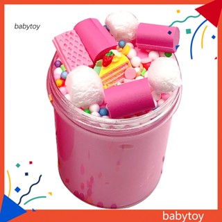 Baby ของเล่นสไลม์โคลนดินน้ํามัน นิ่ม ไม่เหนียวเหนอะหนะ DIY คลายเครียด สําหรับเด็ก