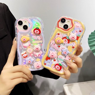 เคสโทรศัพท์มือถือ ป้องกันฝุ่น กันกระแทก ลายการ์ตูน LOOPY แฟชั่น สําหรับ Iphone 14 13 Pro Max Sweet IP 11 12 Pro Max