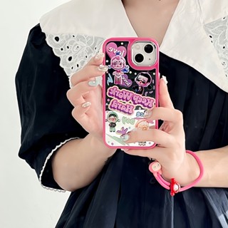เคสโทรศัพท์มือถือ ป้องกันฝุ่น กันกระแทก พร้อมตุ๊กตา แฟชั่น สําหรับ Iphone 14 13 Pro Max 11 12 Pro Max