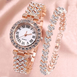 [two-piece set] Douyin red watch + bracelet fashion brand Mantianxing lady watch gift