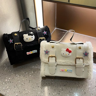 Cute cartoon KT cat bag girl 2023 new girl miniature satchel childrens pocket silicone bag