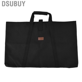 Dsubuy Folding Table Storage Bag Sponge Interlayer  Oxford Cloth Black Out BS