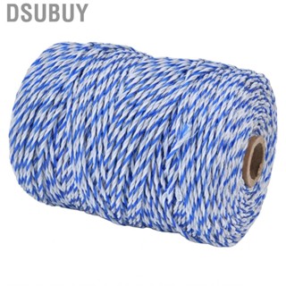 Dsubuy Conductive Fence Rope  Long Lasting Electric Fence Polywire Highly Conductivity for Farm