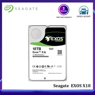 Seagate Exos x18 ฮาร์ดไดรฟ์ภายใน SATA 7200RPM 256M ST18000NM000J