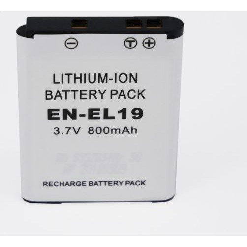 2x Nikon EN-EL19 Batteries + USB Charger – For Coolpix S3100 S3300 S3400 S3500 S3600