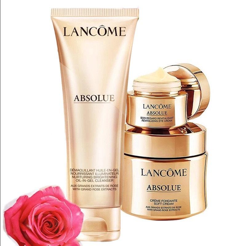 lancome-skincare-ชุดครีมทําความสะอาดผิวหน้า-อายครีม-3-ชิ้น