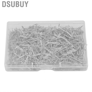 Dsubuy 500pcs Stainless Steel T Pins Needles With Plastic Box For Sewing Modelling GS