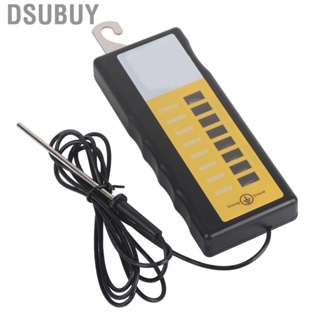 Dsubuy Fence Voltage Tester Portable Electric 8 Indicate Lights Fault Finder V YA