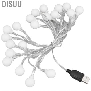 Disuu 3 M 20LED String Lights  Globe Outdoor Indoor For Girls Room