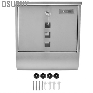 Dsubuy Boîte Aux Lettres Mail Box European Style Narrow Slot Stainless Steel Hanging