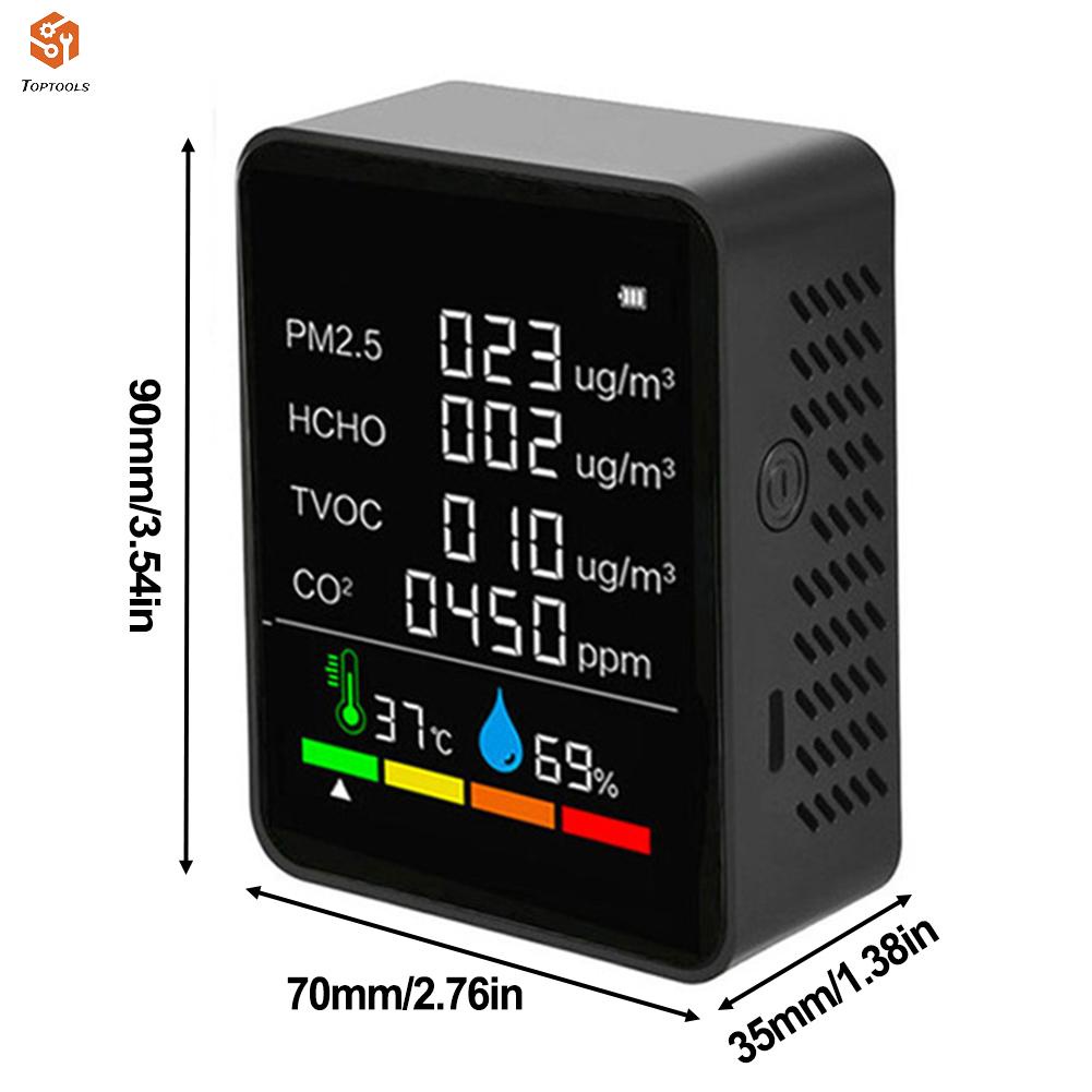 เครื่องทดสอบคุณภาพอากาศ-tvoc-c02-อเนกประสงค์-ขนาด-90x70x35-มม