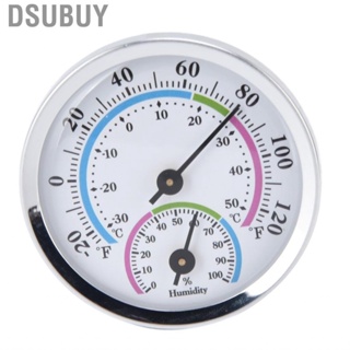Dsubuy Small Indoor  Hygrometer 2 In 1 Clear Scales Humidity  Gauge