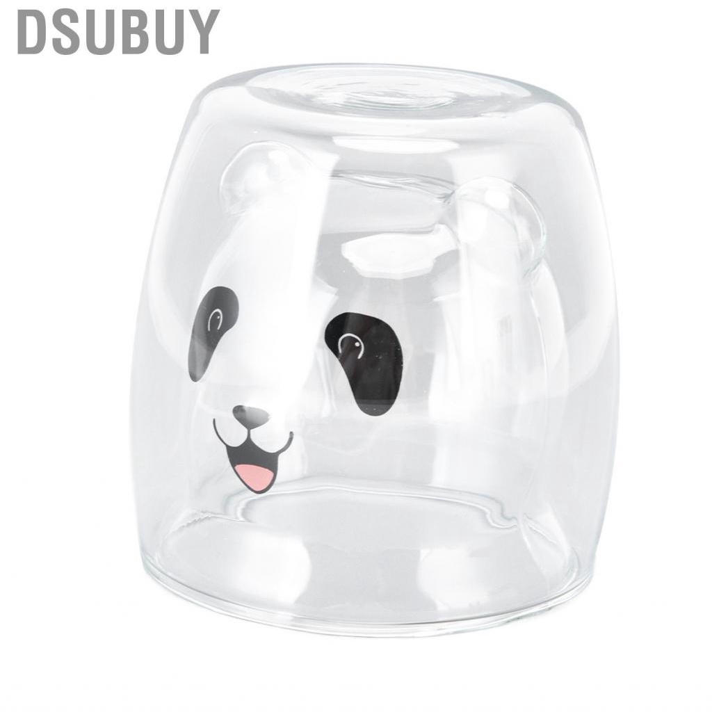dsubuy-double-wall-glass-coffee-mug-250ml-panda-style-high-borosilicate-us