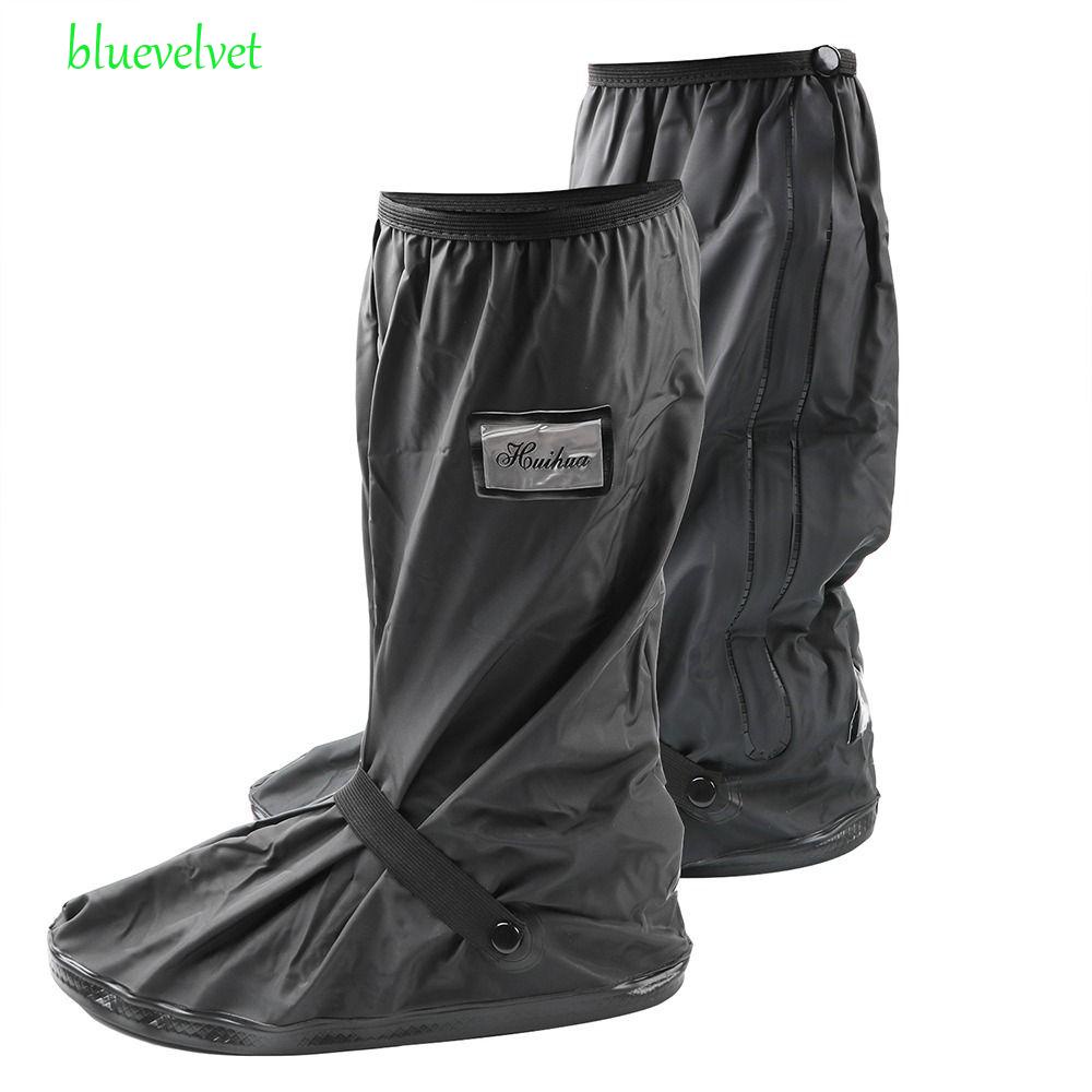 bluevelvet-ผ้าคลุมรองเท้าบูท-กันฝน-สําหรับรถจักรยานยนต์-สกูตเตอร์-จักรยานวิบาก