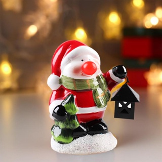 {uStuttg} โคมไฟ Led รูปสโนว์แมน ซานตาคลอส คริสต์มาส สําหรับตกแต่งปาร์ตี้ วันหยุด