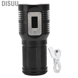 Disuu Strong Light Flashlight Digital Display Rainproof Rechargeable Hot