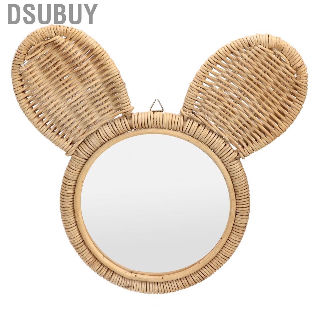 dsubuy-hanging-mirror-high-definition-rattan-wall-decorative-makeup