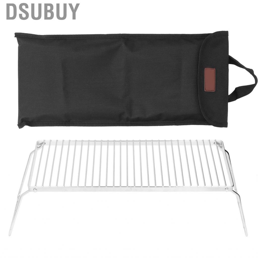 dsubuy-outdoor-barbecue-rack-foldable-bbq-grill-stainless-steel-new