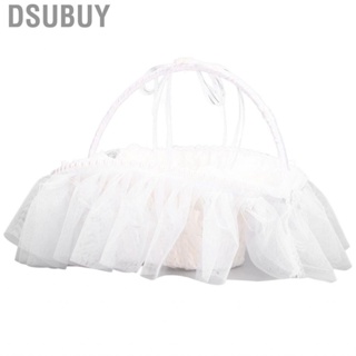 Dsubuy 02 015 Wedding Petals  Lace Foldable Handle Flower For Ceremony