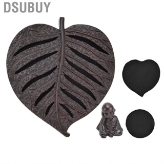 Dsubuy Holder Burners Leaf Shape Mini Easy Clean  Mood Home Decoration