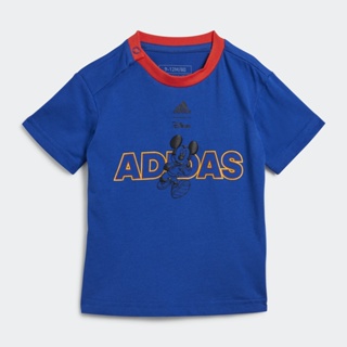 adidas ไลฟ์สไตล์ เสื้อยืด adidas x Disney Mickey Mouse เด็ก สีน้ำเงิน IB4837