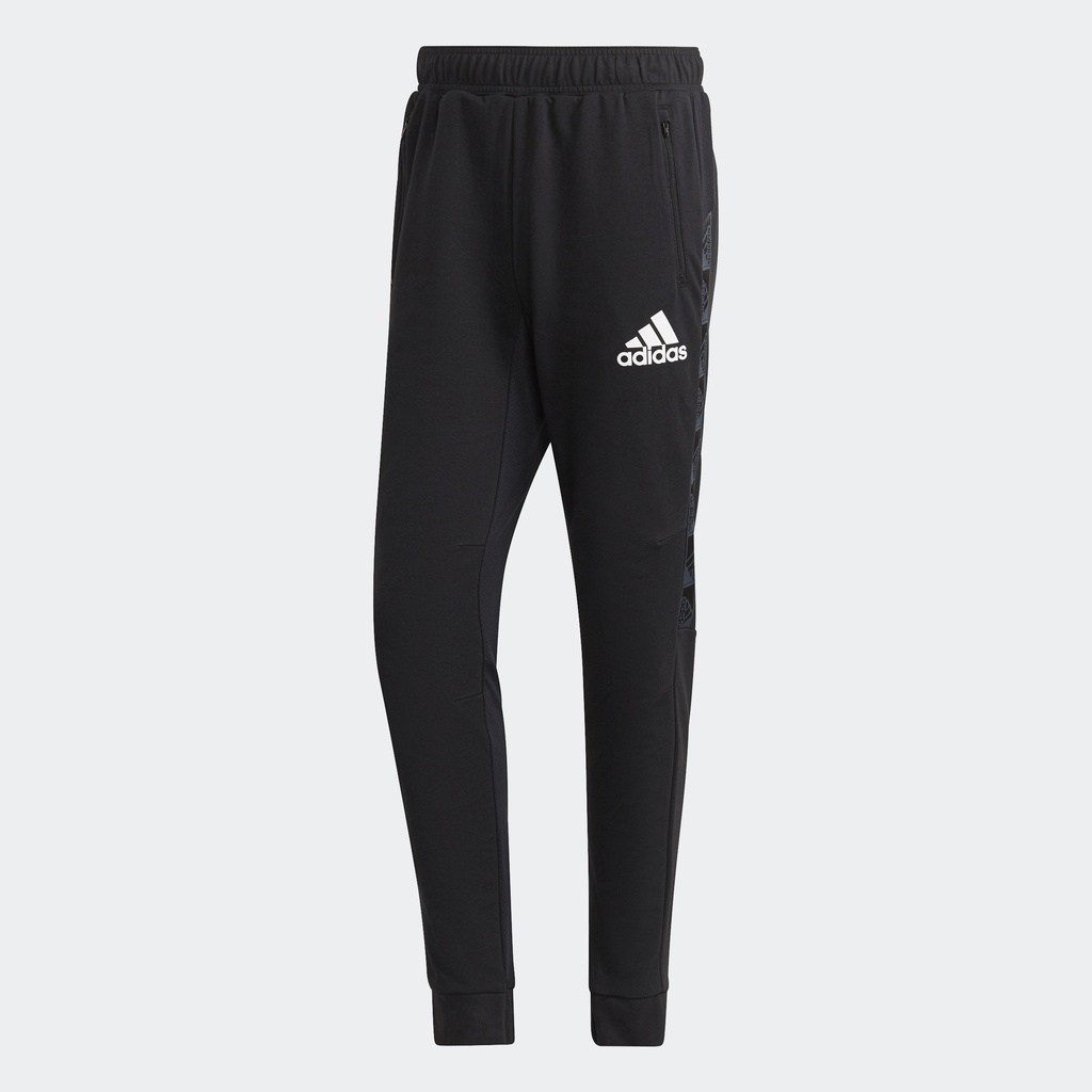 adidas-เทรนนิง-กางเกงขายาว-aeroready-designed-to-move-sport-motion-logo-ผู้ชาย-สีดำ-h28788
