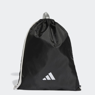 adidas วิ่ง กระเป๋ายิมแซค Running Gymbag Shoebag Unisex สีดำ HN8165
