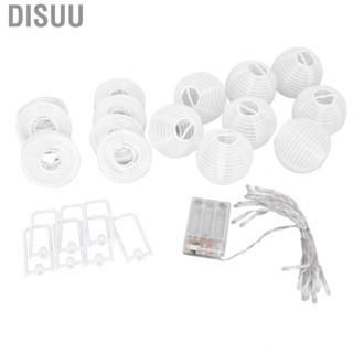 Disuu White Lantern String Mini Terrace Decoration  Light For