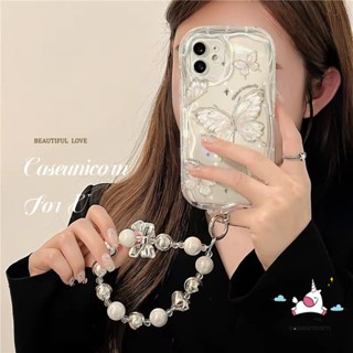 เคสโทรศัพท์มือถือ แบบนิ่ม ลายผีเสื้อ 3D ขอบโค้ง มีสายคล้อง สําหรับ Redmi 9A 10C 9 12C 9C NFC 10 A1 10A 9T A2 Poco M3 Note 12 10s 11s 11 10 Pro Max Mi 12 11 Lite
