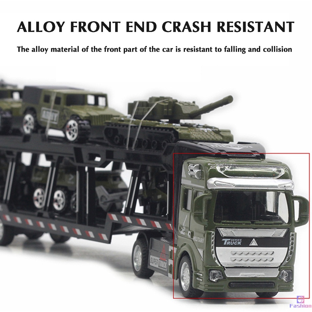รถบรรทุกทหาร-พร้อมชุดยานพาหนะ-รถถัง-รถบรรทุกทหาร-รถของเล่น-ขนาดเล็ก
