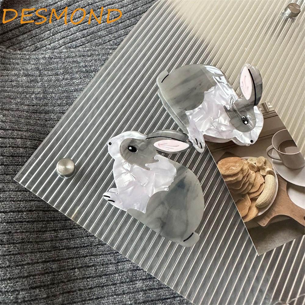 desmond-กิ๊บติดผมหางม้า-รูปกรงเล็บกระต่ายน่ารัก-สร้างสรรค์-สําหรับผู้หญิง