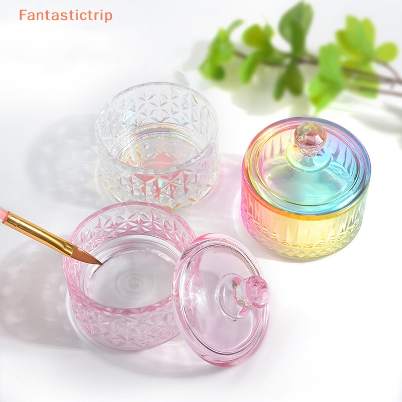 fantastictrip-1-ชิ้น-อะคริลิคเหลว-จาน-ฝน-คริสตัล-แก้วใส-ถ้วย-พร้อมฝาปิด-สําหรับผงอะคริลิค-เล็บ-เครื่องมือแฟชั่น