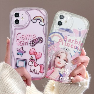 เคสโทรศัพท์มือถือแบบนิ่ม TPU ลายการ์ตูนเจ้าหญิงบาร์บี้น่ารัก สําหรับ Samsung A04E A03 A03s A04 A04s A13 A23 A24 A33 A34 A53 A73 A12 A14 A22 A52 A52s A32 A51 A50 A50s A30s