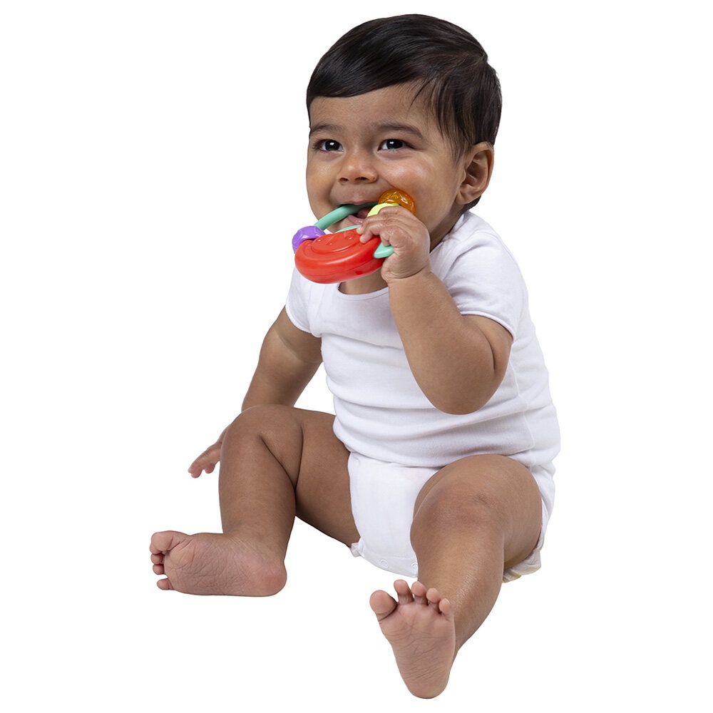 [ใช้ 2 โค้ดลดเพิ่ม] Playgro In My Garden Apple Rattle ยางกัดรูปแอ็ป ...