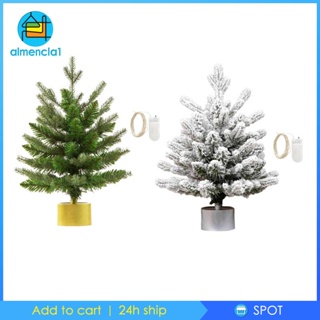[Almencla1] ต้นคริสต์มาส ขนาดเล็ก พร้อมสายรัดไฟ ของขวัญวันเกิด สําหรับเด็กผู้หญิง